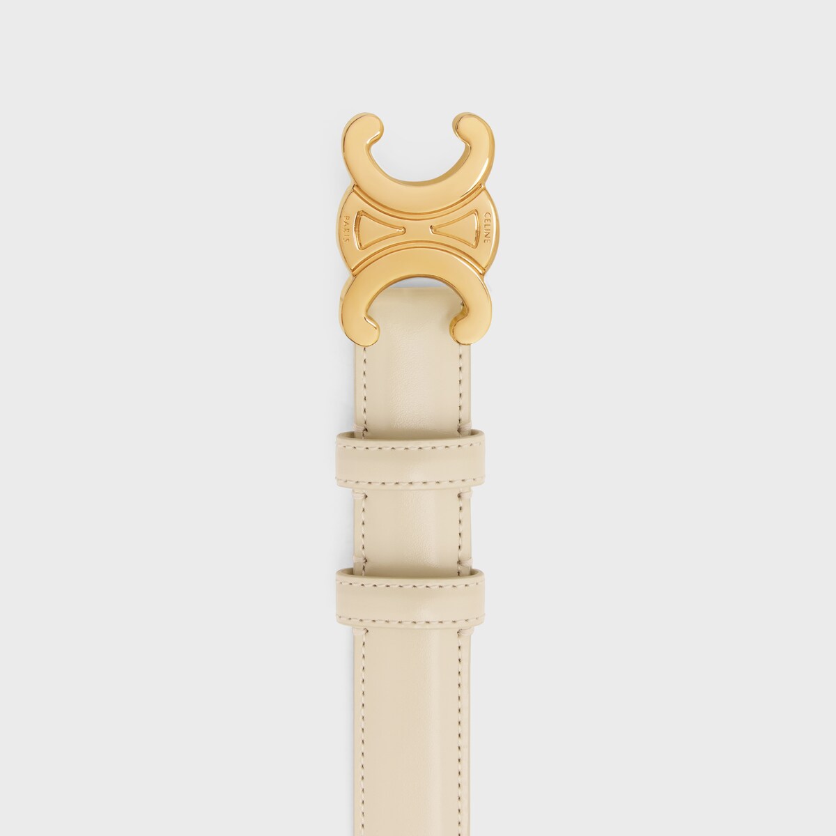Medium Triomphe Belt in Taurillon Leather - Image 3